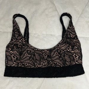 Tiger Mist Lace Crop Top